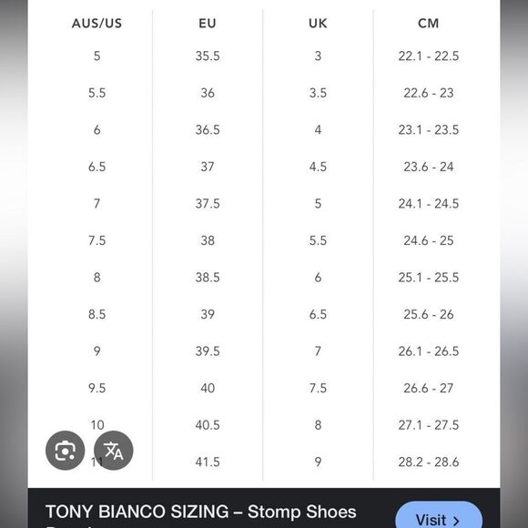 Tony Bianca Australia Bacardi heels nwot - Picture 11 of 11